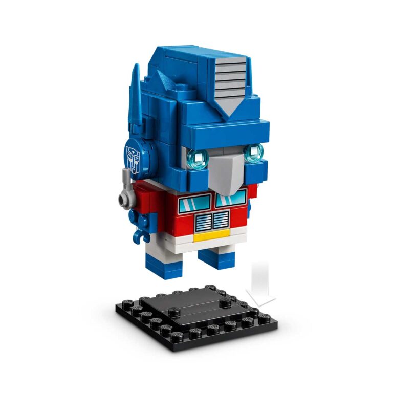 LEGO 40803 Brickheadz Transformers Optimus Prime robot en voertuig - LEGO 40803 WEB SEC03 NOBG