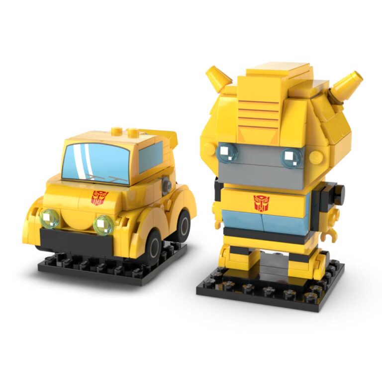 LEGO 40804 Brickheadz Transformers Bumblebee robot en voertuig - LEGO 40804 360 SoMe thumbnail