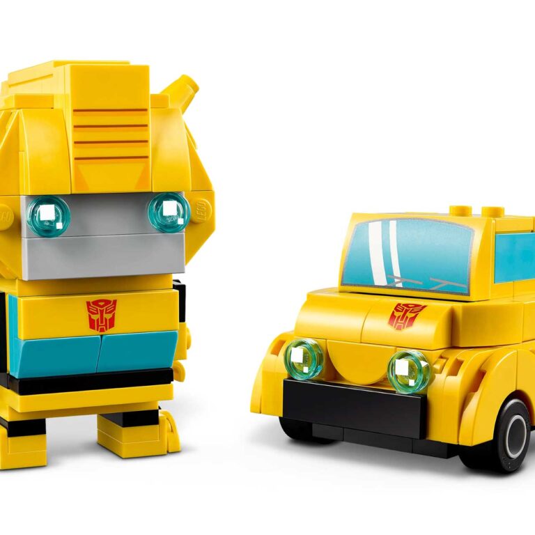 LEGO 40804 Brickheadz Transformers Bumblebee robot en voertuig - LEGO 40804 WEB PRI NOBG