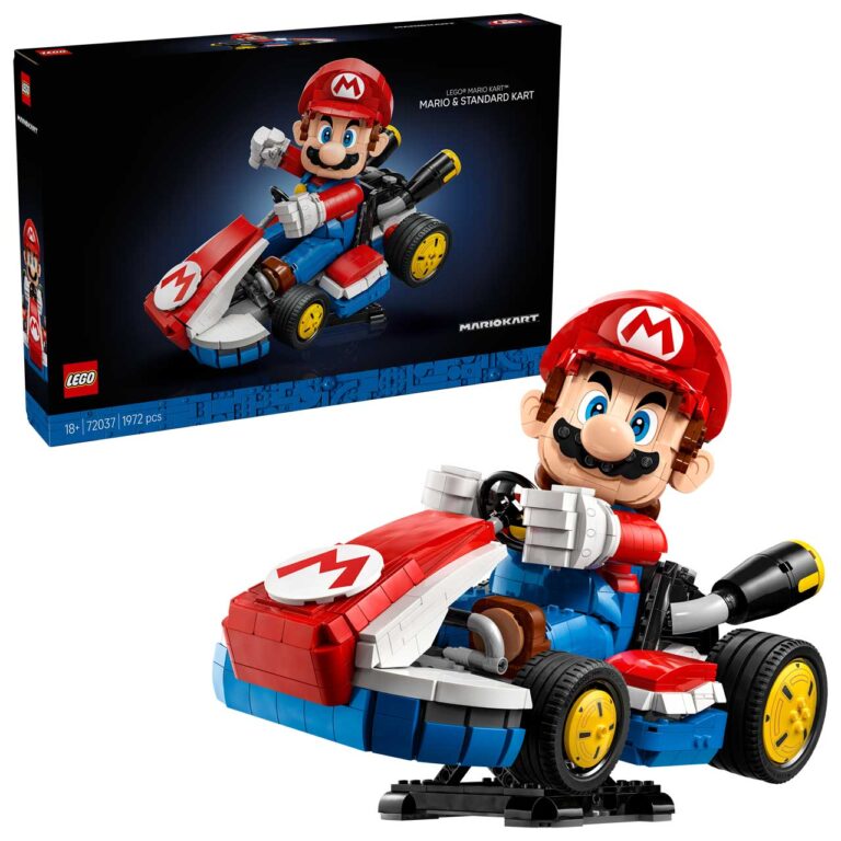 LEGO 72037 Mario Kart – Mario en standaardkart - LEGO 72037 boxprod v29