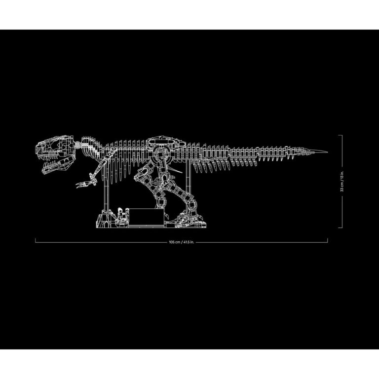 LEGO 76968 Jurassic World Dinosaurusfossielen: Tyrannosaurus rex - LEGO 76968 WEB SEC01