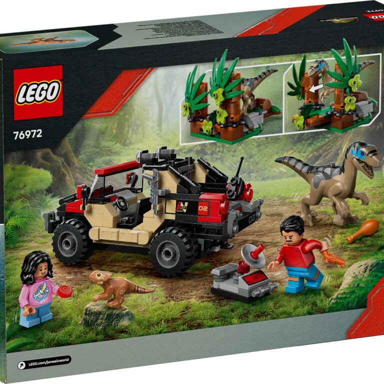 LEGO 76972 Jurassic World Offroad raptorontsnapping - LEGO 76972 Box5 v29