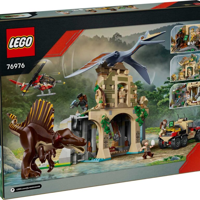 LEGO 76976 Jurassic World Spinosaurus en Quetzalcoatlus luchtmissie - LEGO 76976 Box5 v29