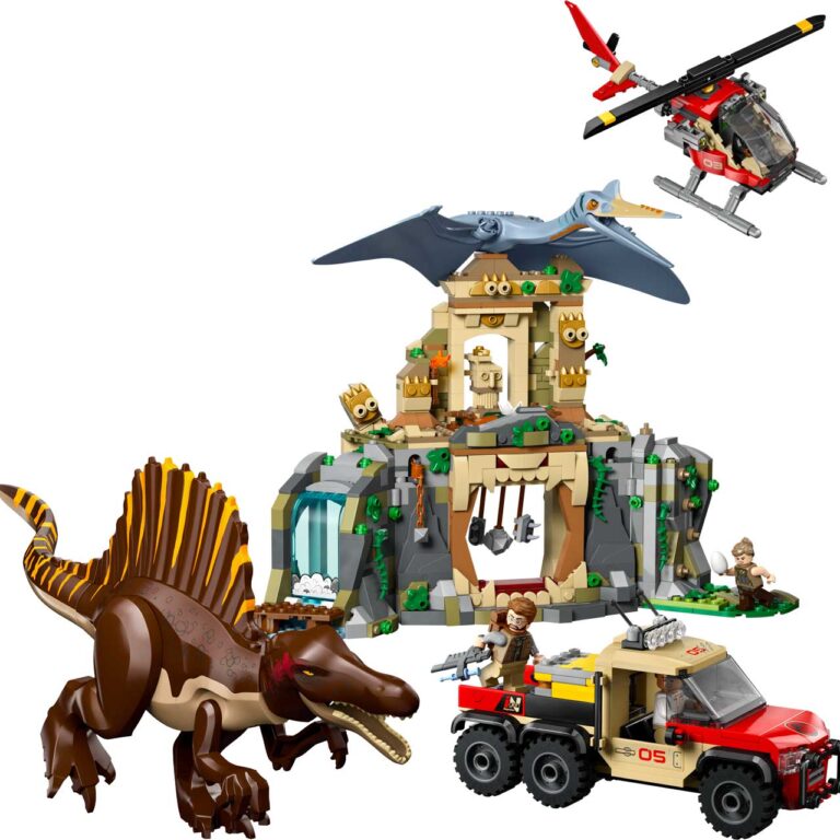 LEGO 76976 Jurassic World Spinosaurus en Quetzalcoatlus luchtmissie - LEGO 76976 Prod